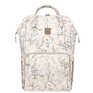 KikkaBoo® Rucsac de înfășat Siena Luxe Secret Garden Beige
