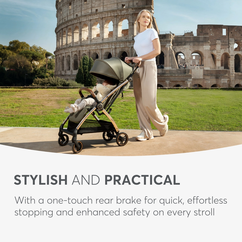 KikkaBoo® Otroški voziček Joy Army Green KikkaBoo