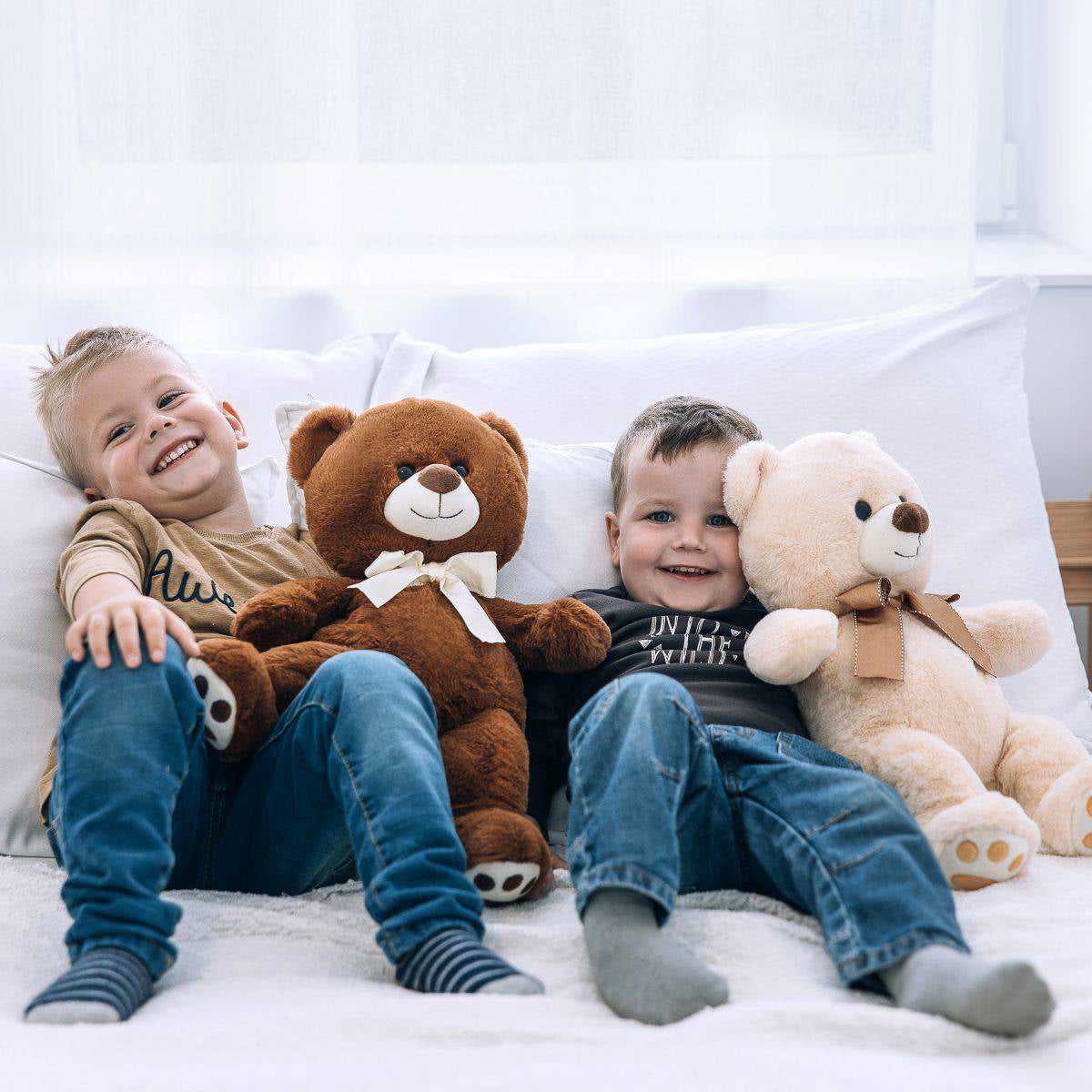 Free2Play® Plišasti medved Cosy 45cm Beige Free2Play