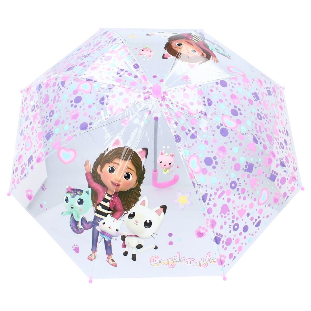 Disney's Fashion® Otroški dežnik Gabby's Dollhouse Rainy Days Disney's Fashion