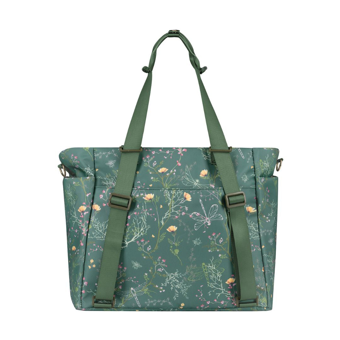 KikkaBoo® Previjalna torba Florence Secret Garden Green KikkaBoo