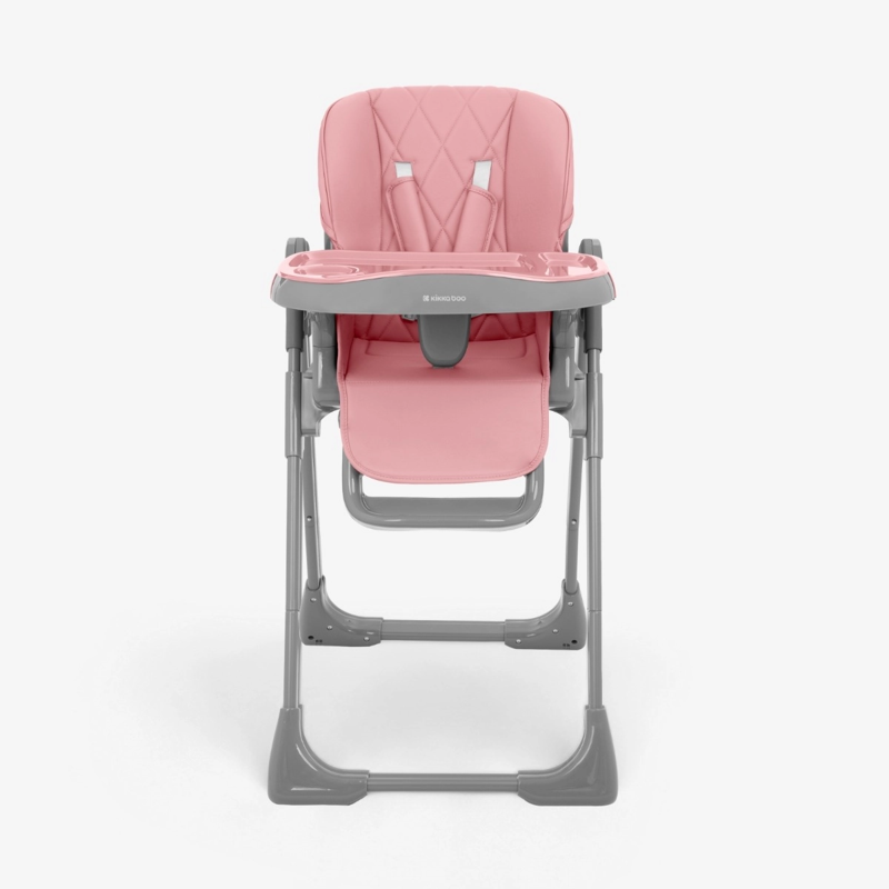 KikkaBoo® Otroški stol za hranjenje Comfy+ Pink KikkaBoo