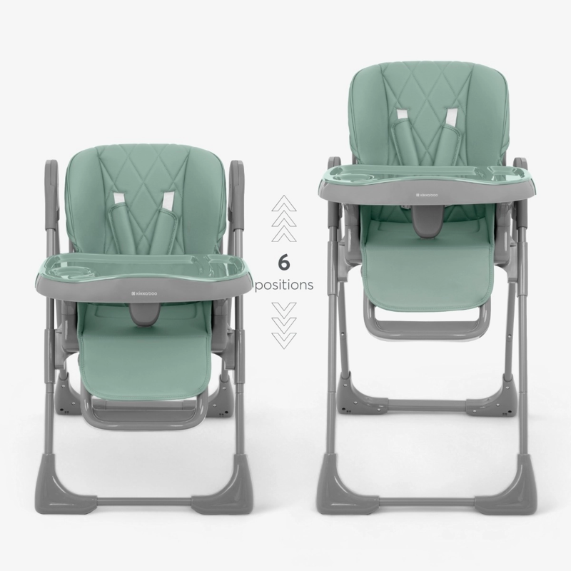 KikkaBoo® Otroški stol za hranjenje Comfy+ Pink KikkaBoo