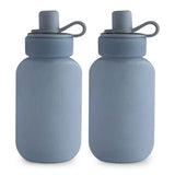 Mushie®  Borraccia in silicone Smoothie 2 pezzi Tradewinds