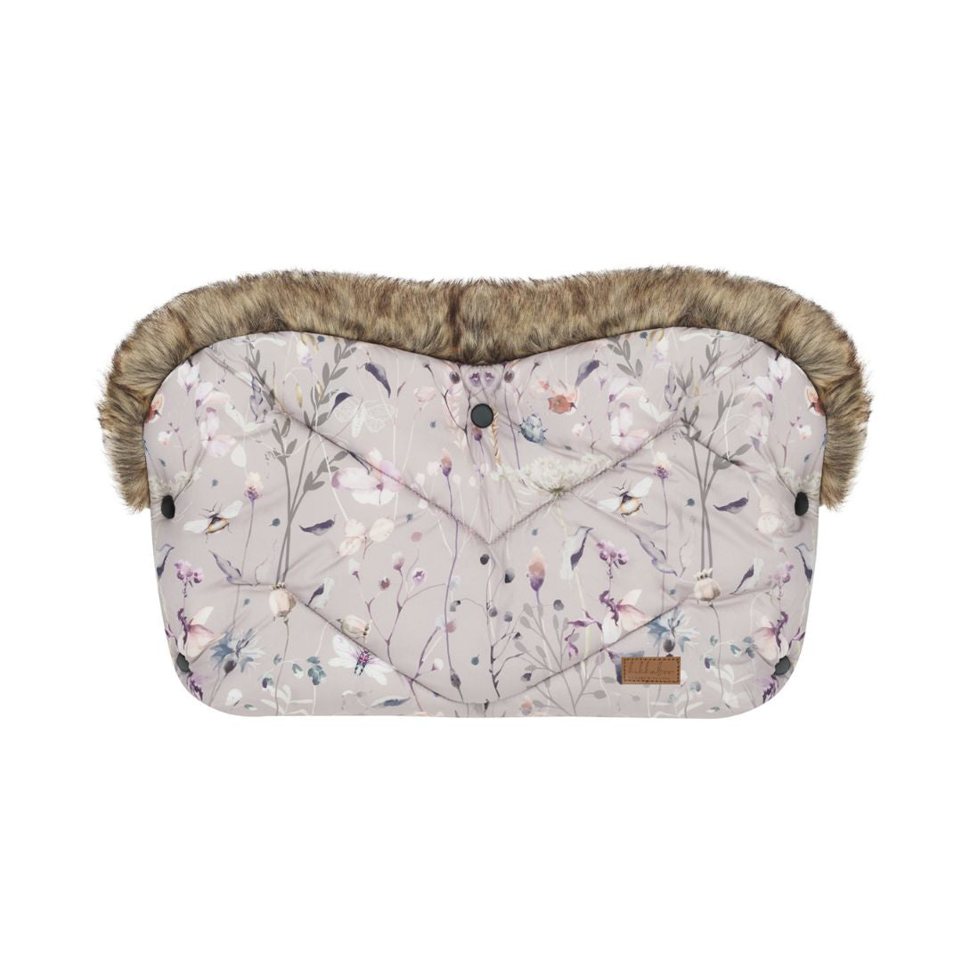 KikkaBoo® Enojna rokavica za voziček Luxury Dreamy Fields Grey KikkaBoo