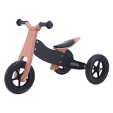 Free2Move® Drveni tricikl i guralica Rider PLUS 2u1 Black