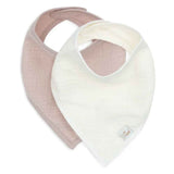 Jollein® Bavaglini bandana Wild Rose/Oatmeal 2 pezzi