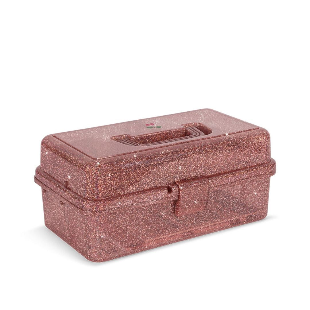 Konges Sløjd® Kovček za ustvarjanje Glitter Rose Konges Sløjd