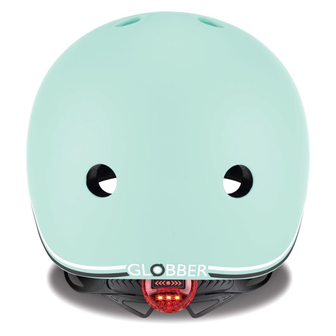 Globber® Otroška čelada z lučko XXS/XS ( 45-51cm ) Pastel Green Globber