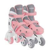 Globber® Roleri Learning 2u1 XS/S: 26-29 Pastel Pink
