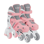 Globber® Rolerji Learning 2v1 XS/S: 26-29 Pastel Pink Globber