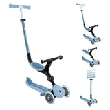 Globber® Monopattino GO UP Active ECO con  ruote luminose Blueberry