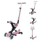 Globber® GO UP deluxe 360° Trottinette Pliable avec Roues Lumineuses Berry