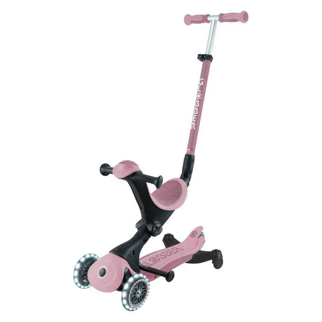 Globber® GO UP deluxe 360° Foldable Scooter with Light-Up Wheels