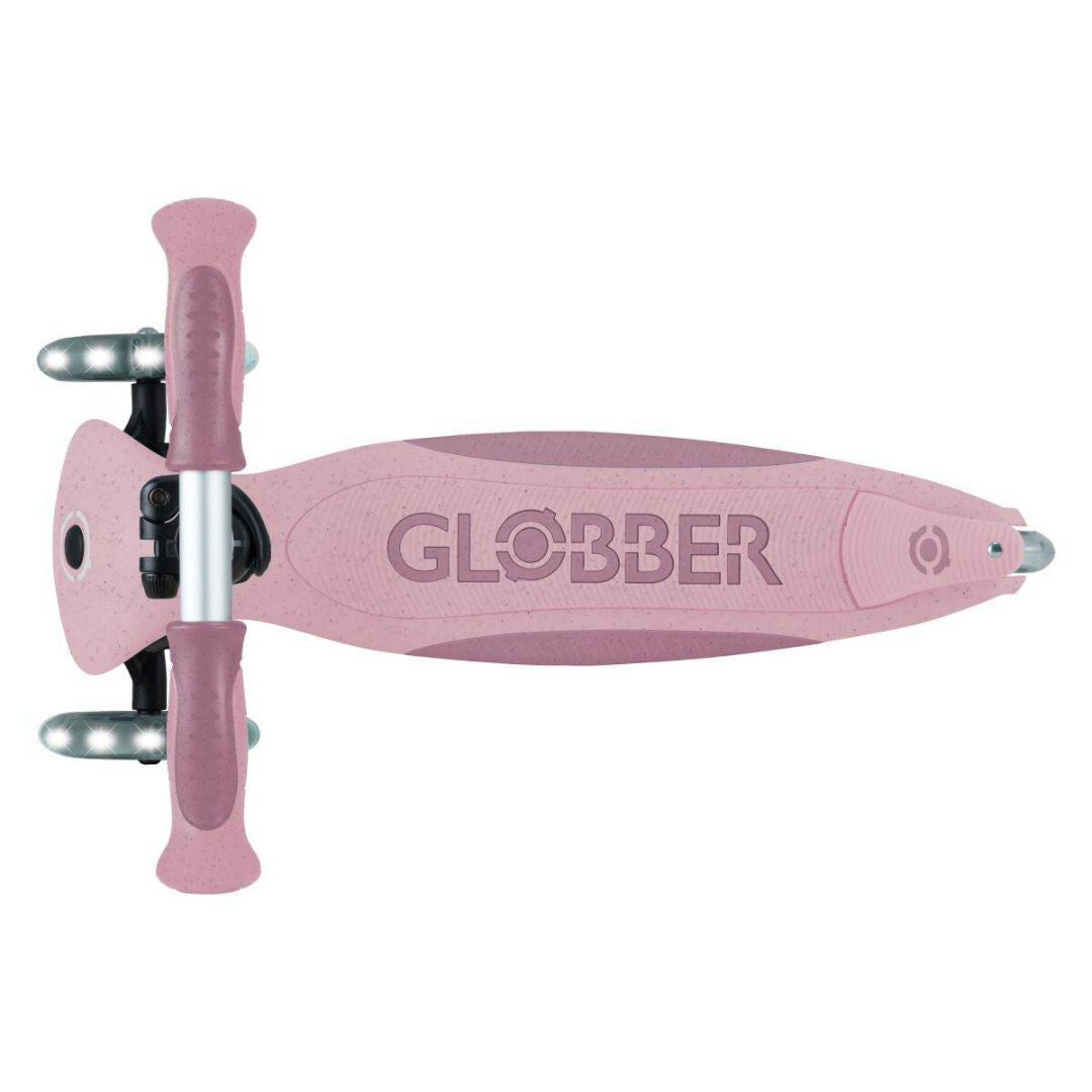 Globber® Zložljivi otroški skiro GO UP deluxe 360° s svetlečimi kolesi Berry Globber