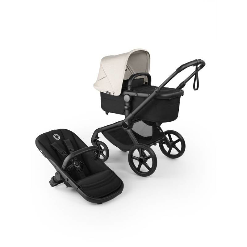 Bugaboo® Otroški voziček 2v1 FOX 5 Renew Complete Black/Heritage Black - Misty White Bugaboo