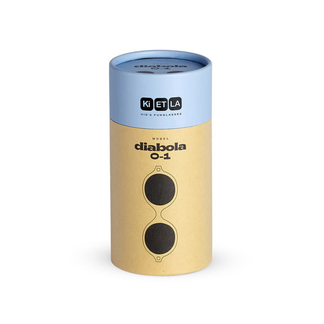 KiETLA® Sončna očala za dojenčke DIABOLA 2.0 Light Blue 0-1L Ki ET LA