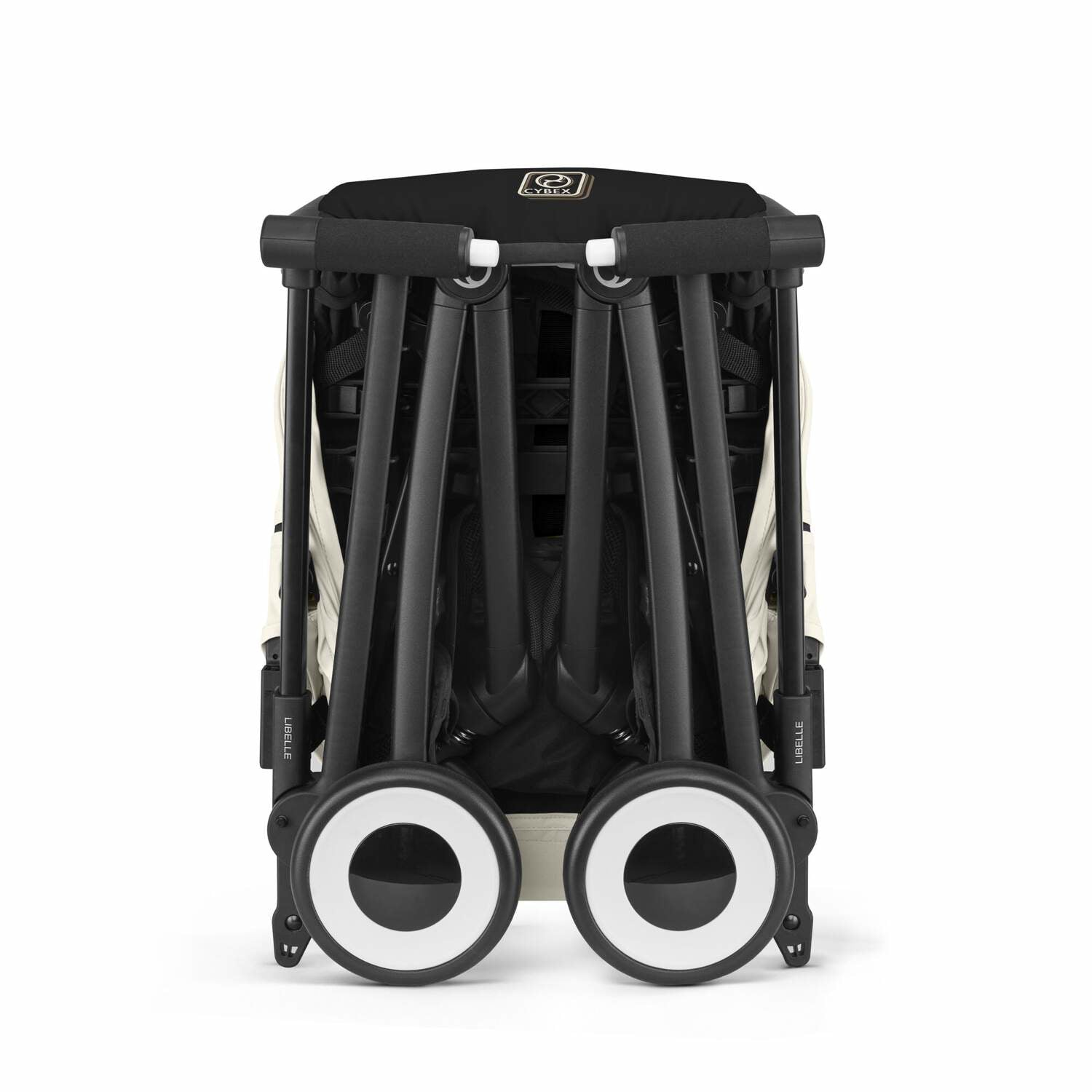 Cybex® Otroški voziček Libelle (0-22kg) Canvas White (Black Frame) 2025 Cybex