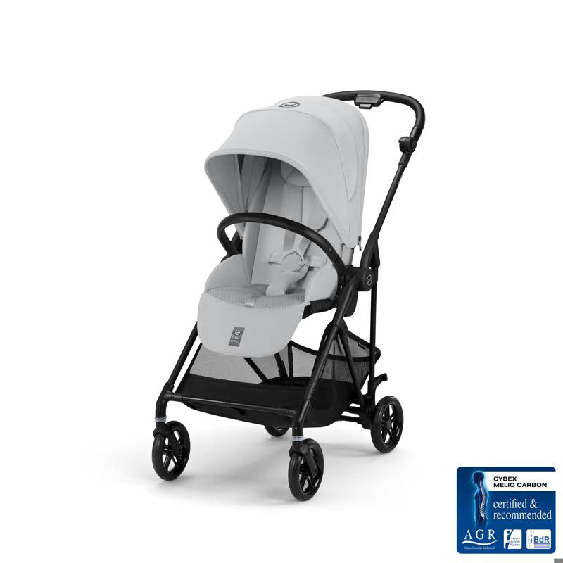 Cybex® Otroški voziček Melio™ Carbon (0-15 kg) Fog Grey 2025 Cybex