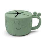 Done by Deer® Peekaboo snack cup Raffi Green