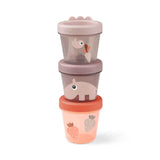 Done by Deer® Set de boîtes alimentaires 3-pcs Ozzo Powder