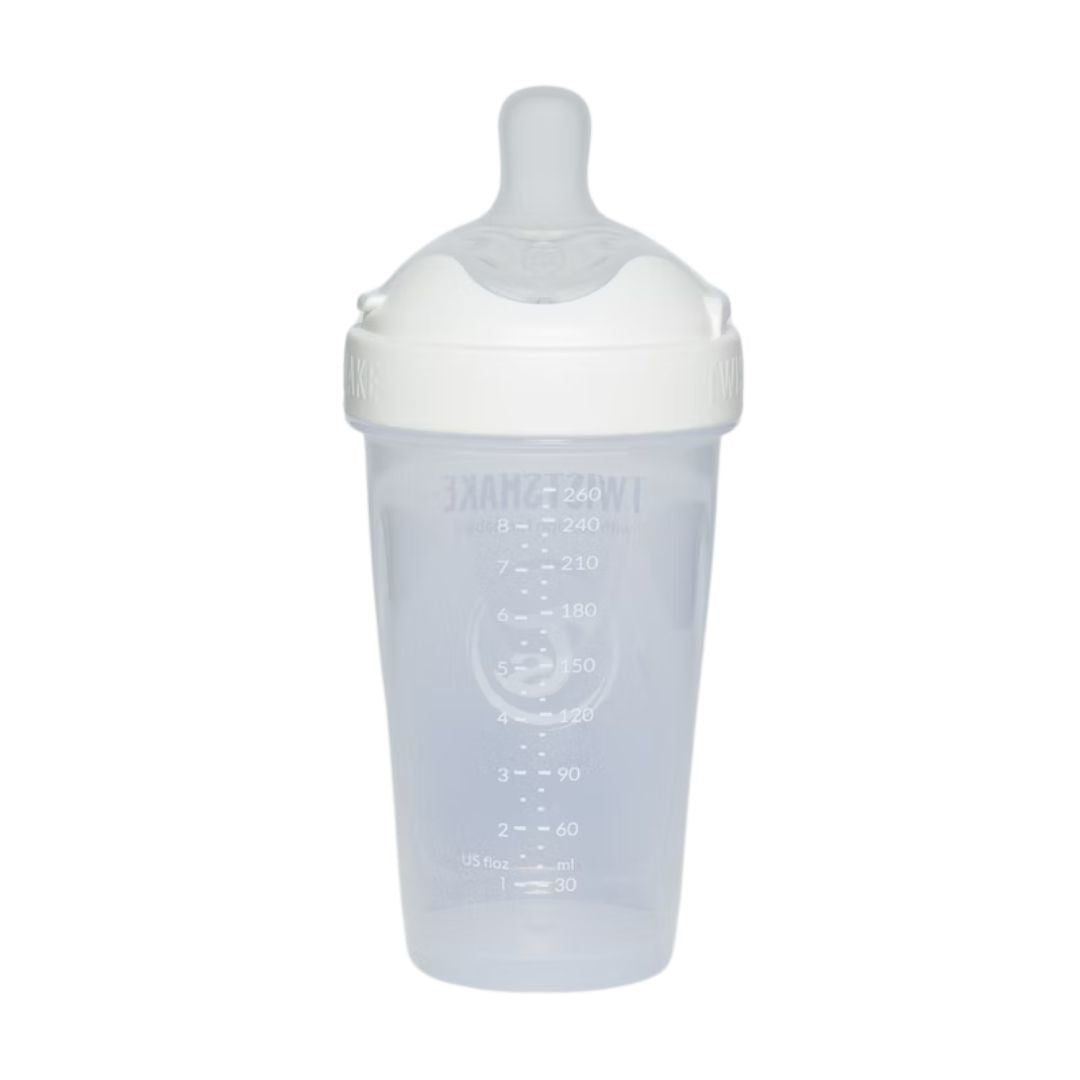 Twistshake® Steklenička PRO Double Anti-Colic 260ml White Twistshake