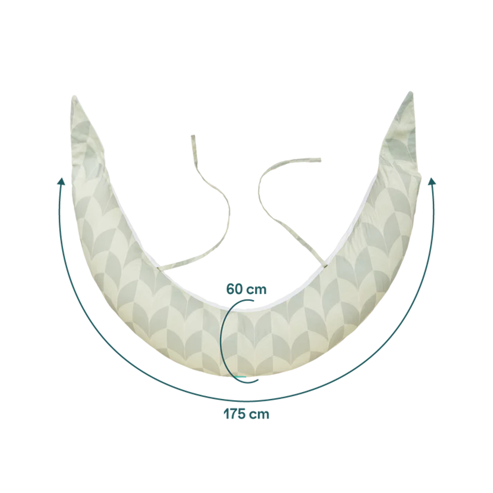 Koala Babycare® Blazina za nosečnice Hug Comfy Fan Green Koala Babycare