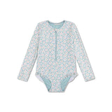 Swim Essentials® Dječji kupaći kostim Green Flowers