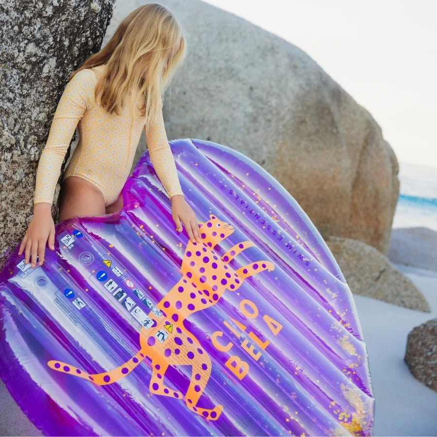 Swim Essentials® Otroške enodelne kopalke Yellow Flowers Swim Essentials