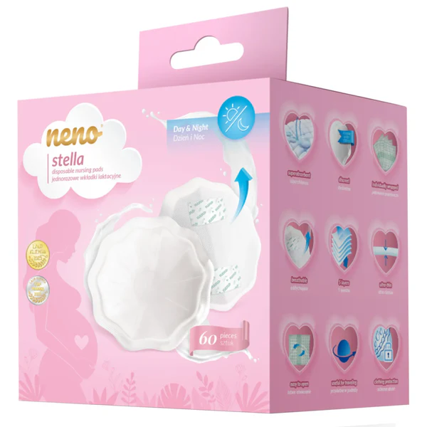 Neno® Blazinice za dojenje Stella 60 kosov Neno