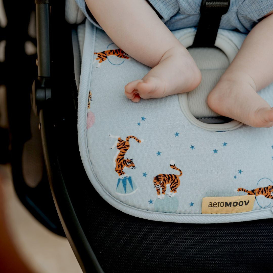 AeroMoov® Zračna podloga za voziček Skupina B (0-18 kg) Circus Tiger AeroMoov