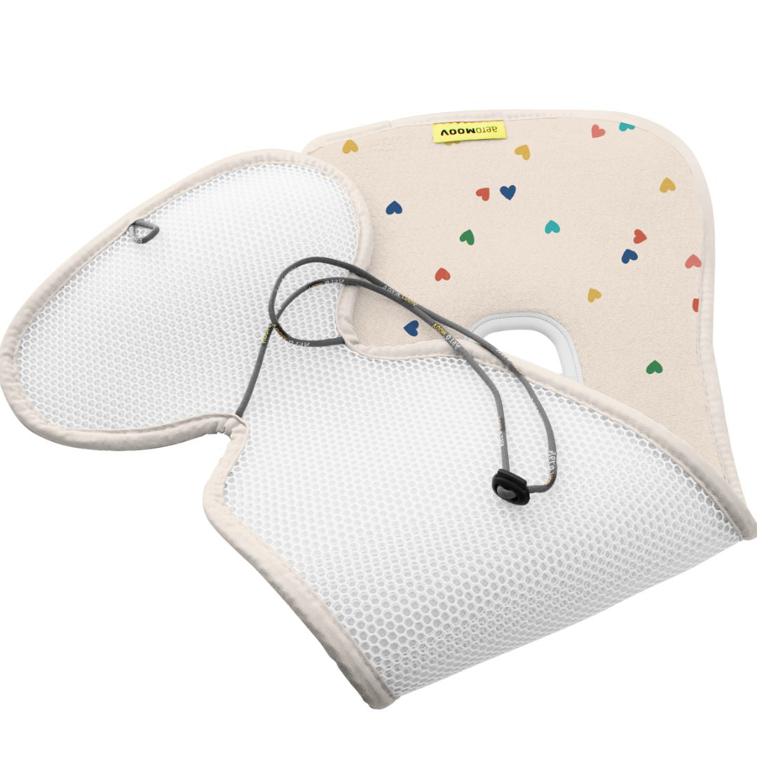 AeroMoov® Zračna podloga za avtosedež Skupina 1 (0-18 kg) Confetti Hearts AeroMoov