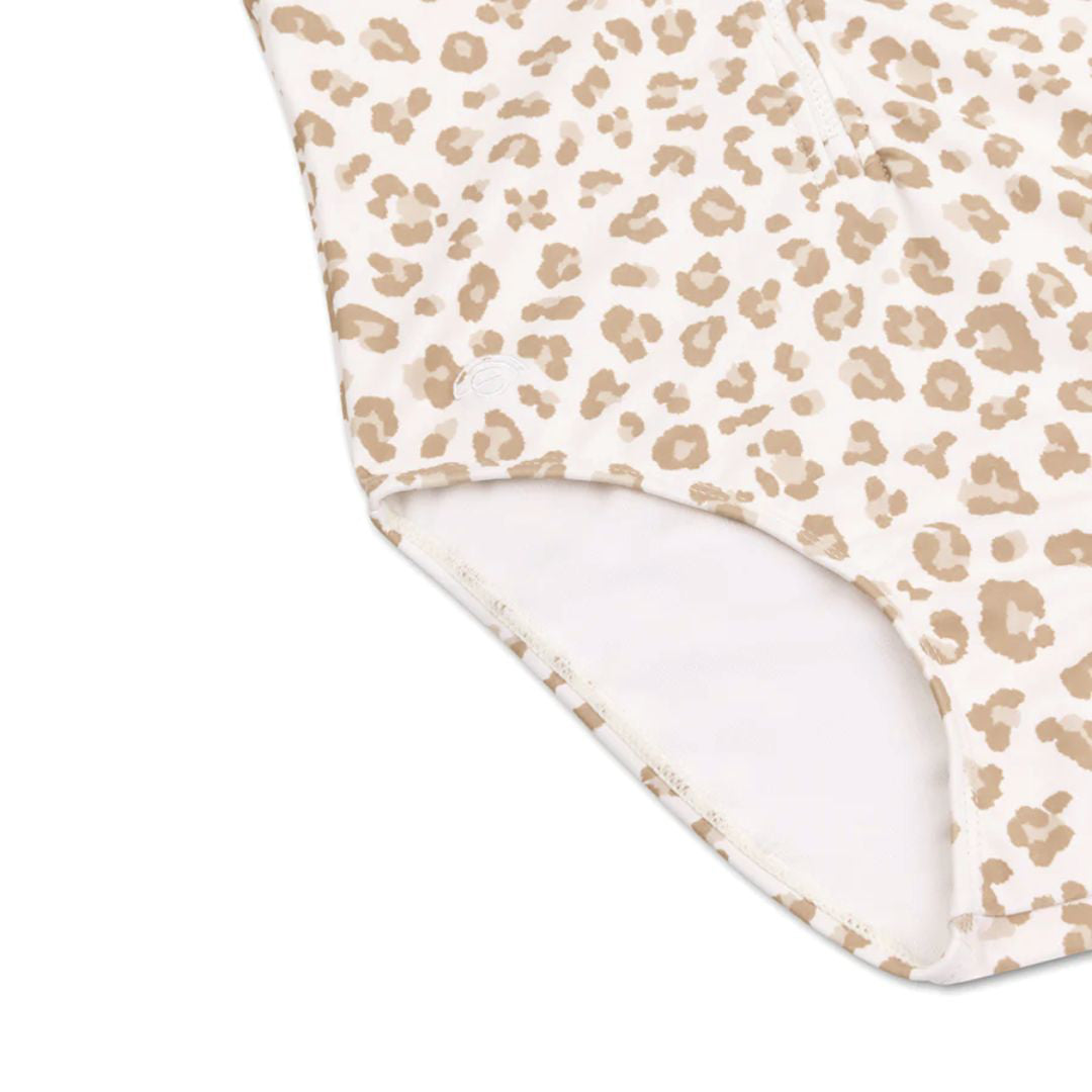Swim Essentials® Otroške enodelne kopalke Neutral Leopard Swim Essentials