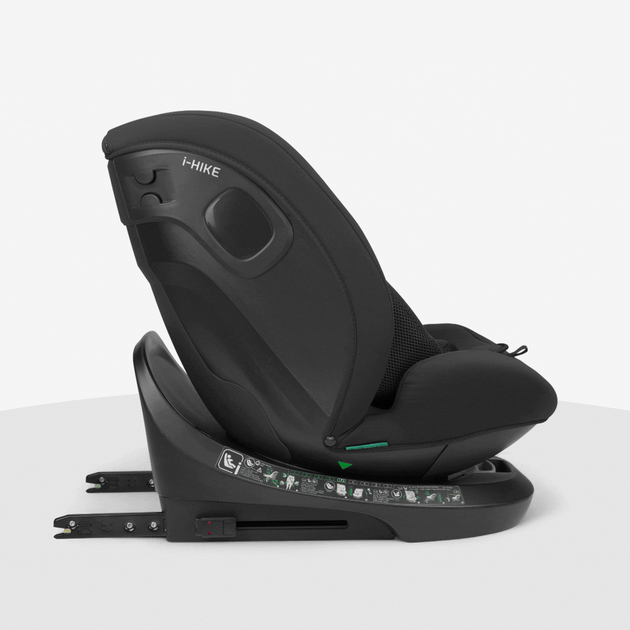 KikkaBoo® Otroški avtosedež 360° i-Hike i-SIZE (40-150 cm) Black 2025 KikkaBoo