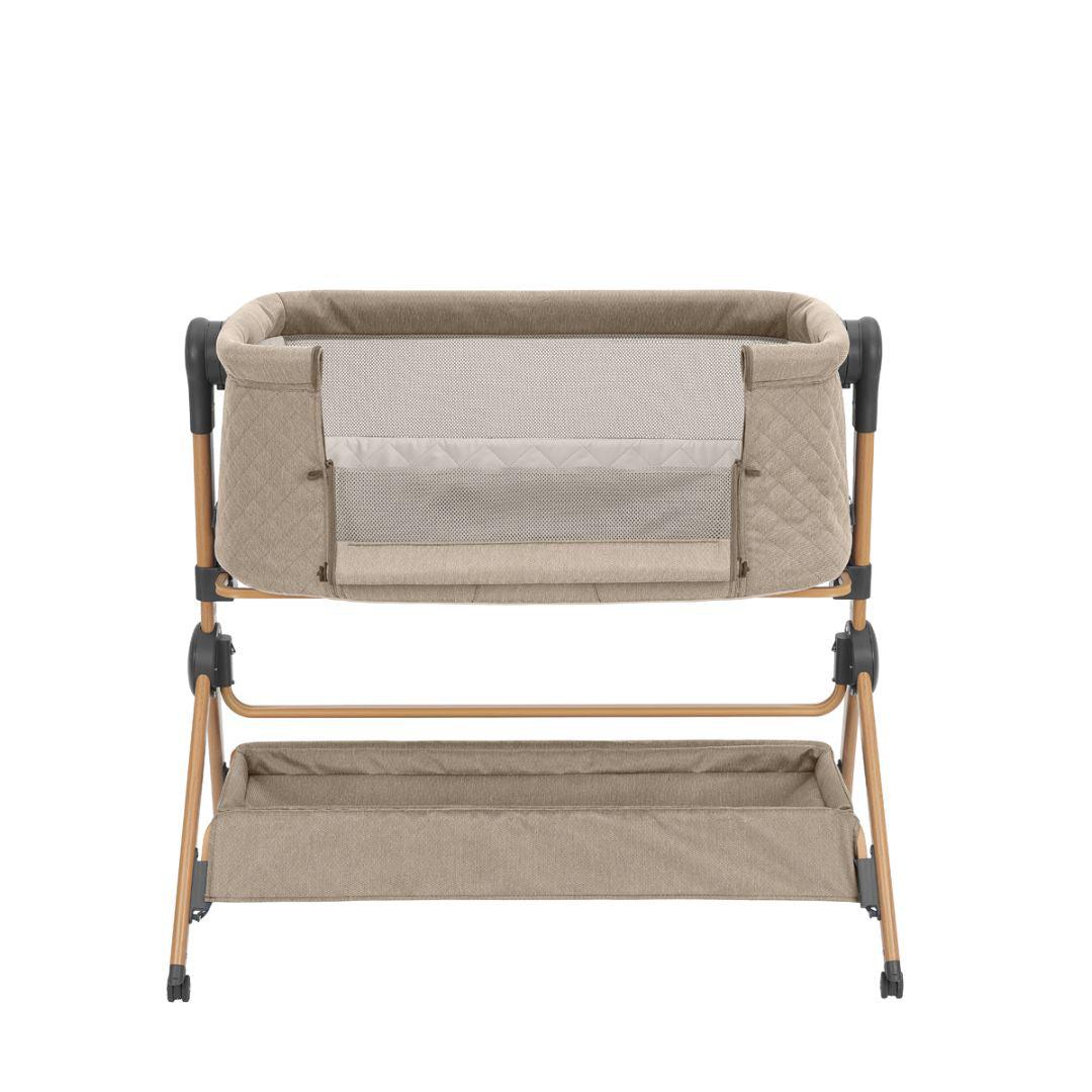 KikkaBoo® Obposteljna posteljica in stolček za hranjenje 2v1 Sleat Me Beige KikkaBoo