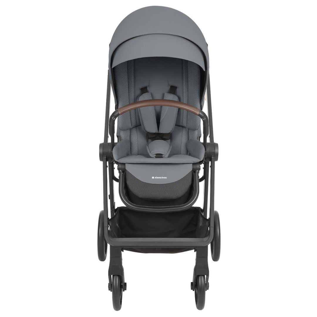 KikkaBoo® Otroški voziček s košaro 3v1 Mia Grey KikkaBoo