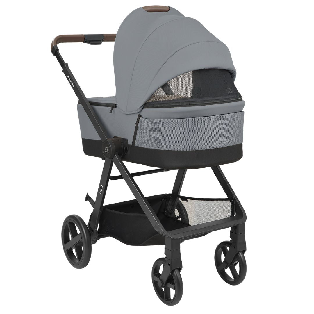 KikkaBoo® Otroški voziček s košaro 3v1 Mia Grey KikkaBoo