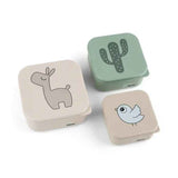 Done by Deer® Set de bols à snacks Lalee Sand mix