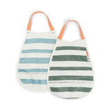 Done by Deer® Pull-over 2x bavaglino Stripes Blue/Green