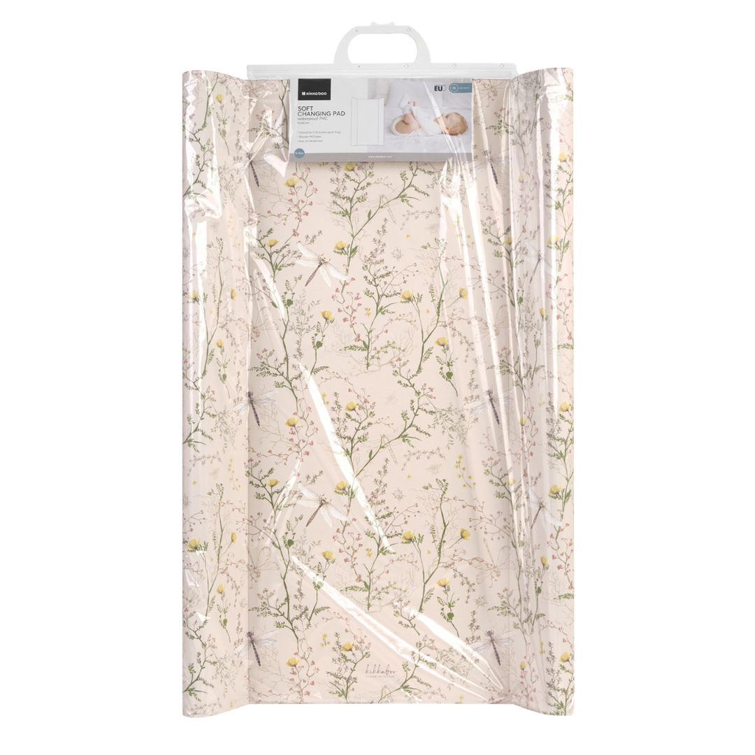 KikkaBoo® Previjalna podloga 80х50cm Secret Garden Beige KikkaBoo
