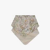 KikkaBoo® Set 2 slinčkov iz muslina Secret Garden Beige