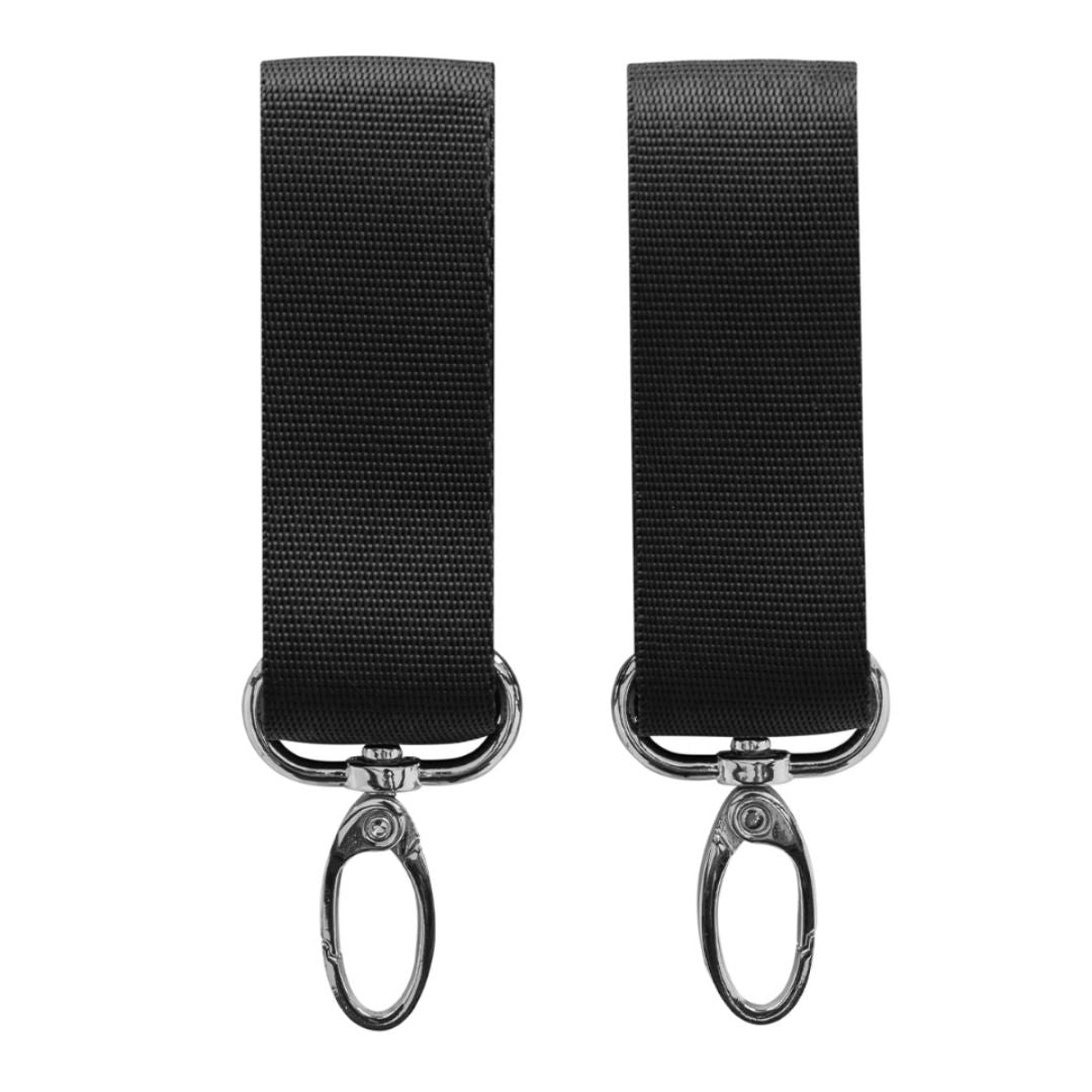 KikkaBoo® Pasovi za previjalno torbo/nahrbtnik za voziček Black KikkaBoo