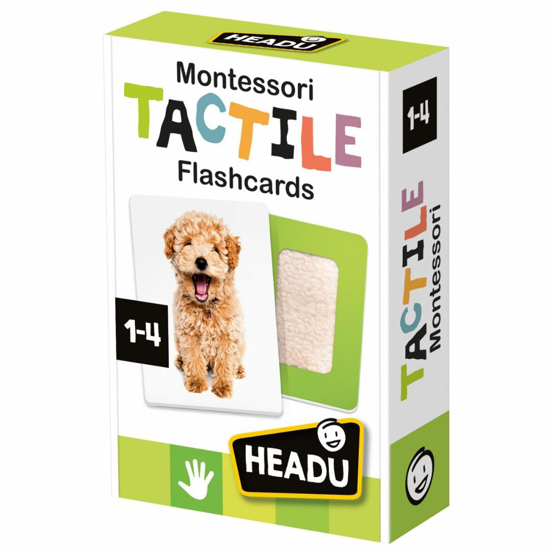 Headu® Montessori taktilne kartice Headu