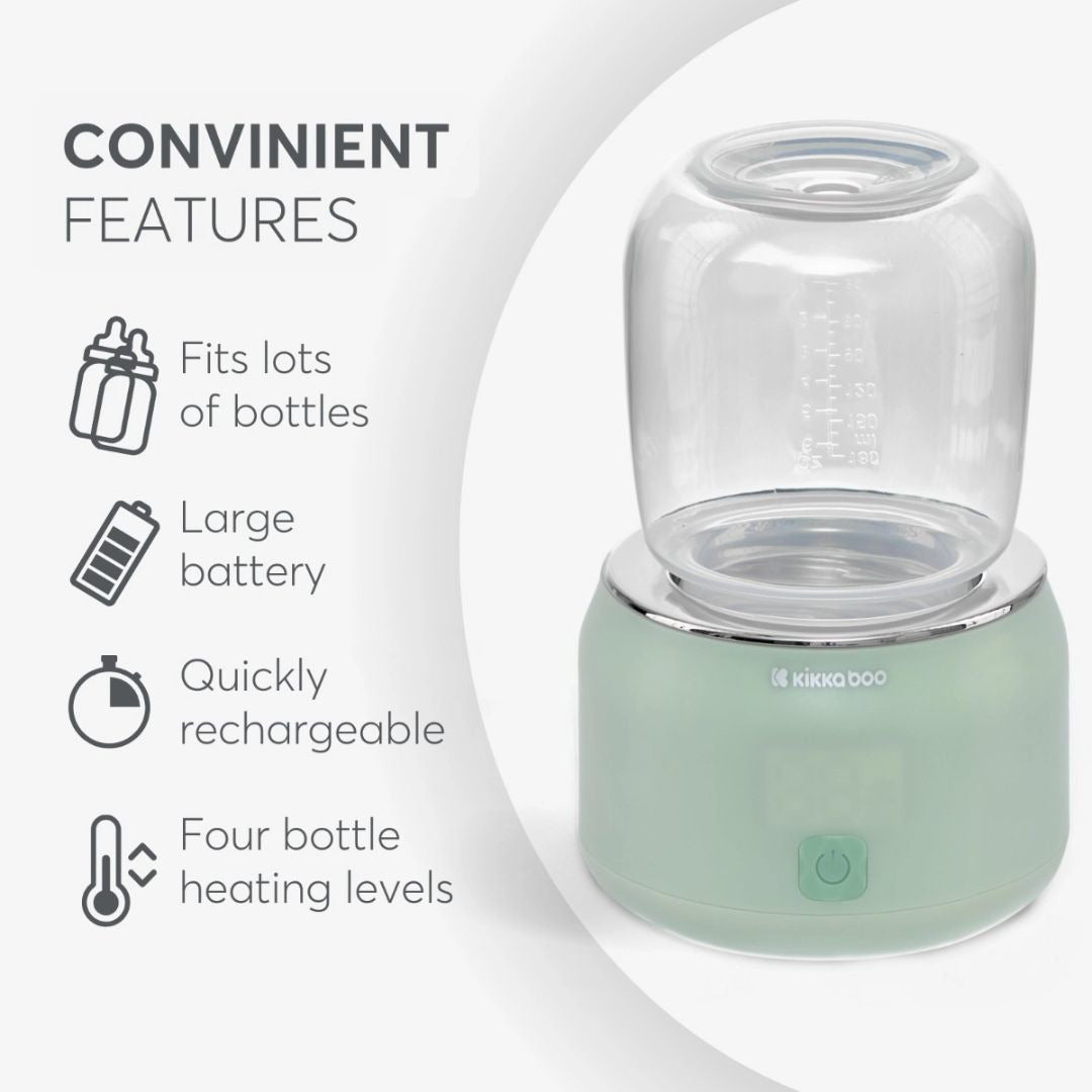 KikkaBoo® Prenosni grelnik stekleničk Brent 2025 KikkaBoo