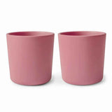 Mushie® Set di due bicchieri Dusty Rose