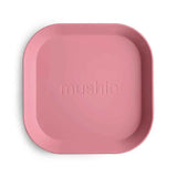  Mushie® Set dva tanjurića  Dusty Rose