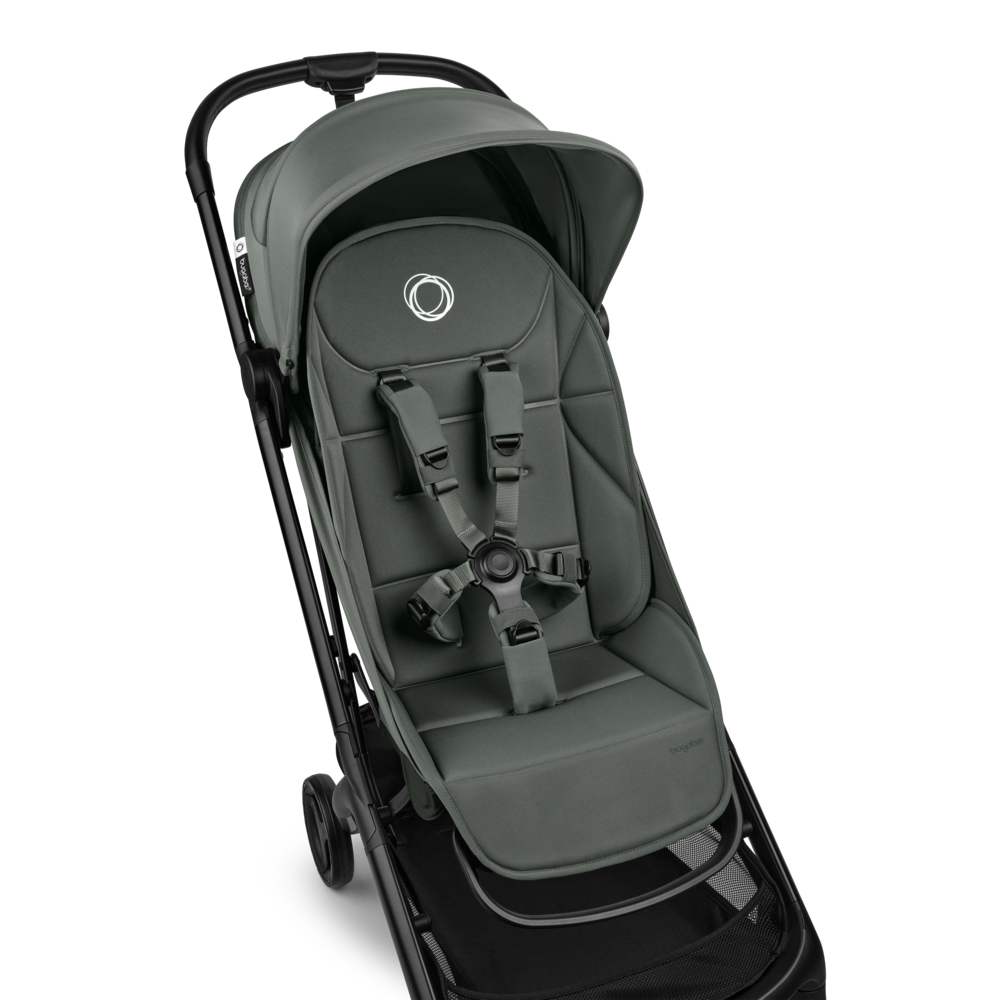 Bugaboo® Otroški voziček Butterfly 2 Black/Forest Green Bugaboo