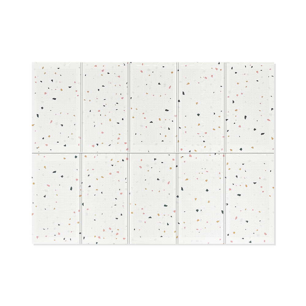 Evibell® Foldable Play Mat 150x190 Terrazzo/Wanderlust