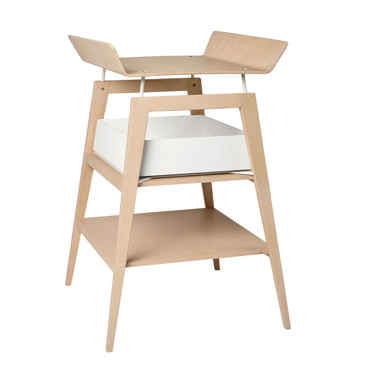 Leander® Otroška previjalna miza Linea™ s podlogo Bukev (Beech) Leander