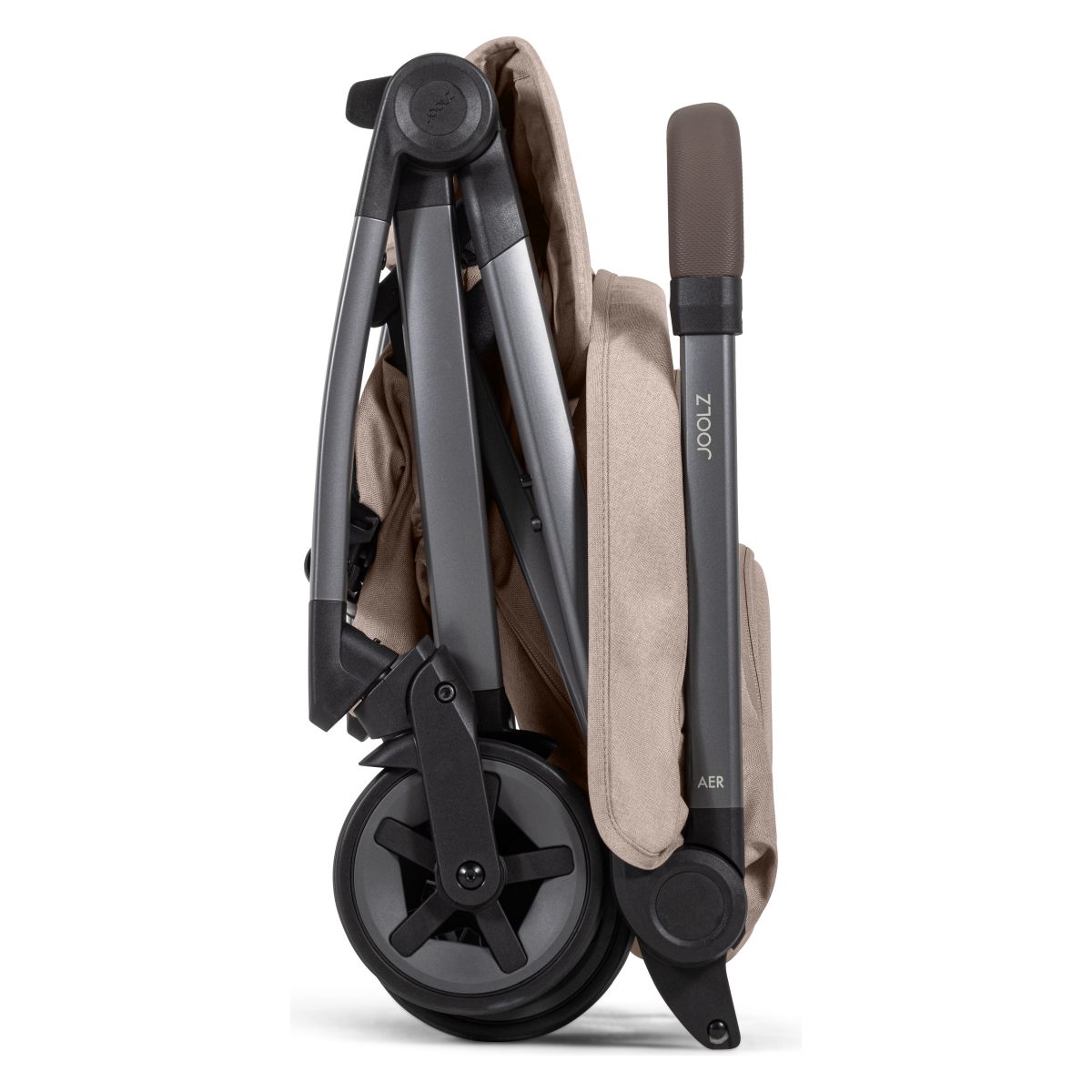 Joolz® Otroški športni voziček Aer™+ Sandy Taupe z varovalom in držalom za pijačo Joolz